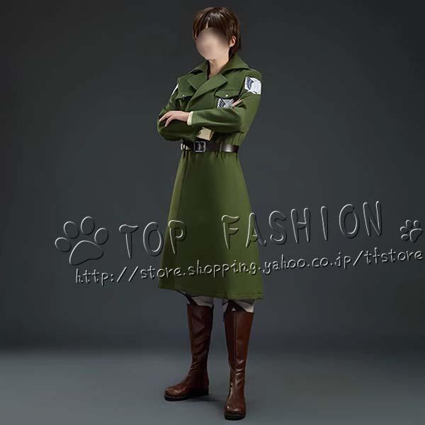 進撃の巨人   風   調査兵団 コート   コスプレ衣装 ウィッグ cosplay  コスチューム ハロウィン クリスマスの画像