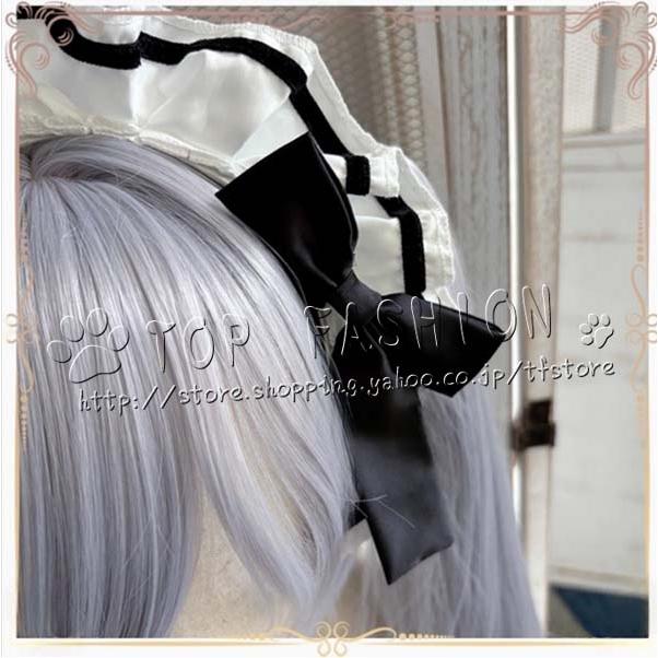 勝利の女神 NIKKE 風 シンデレラ メイド服 コスプレ衣装 ウィッグ 靴