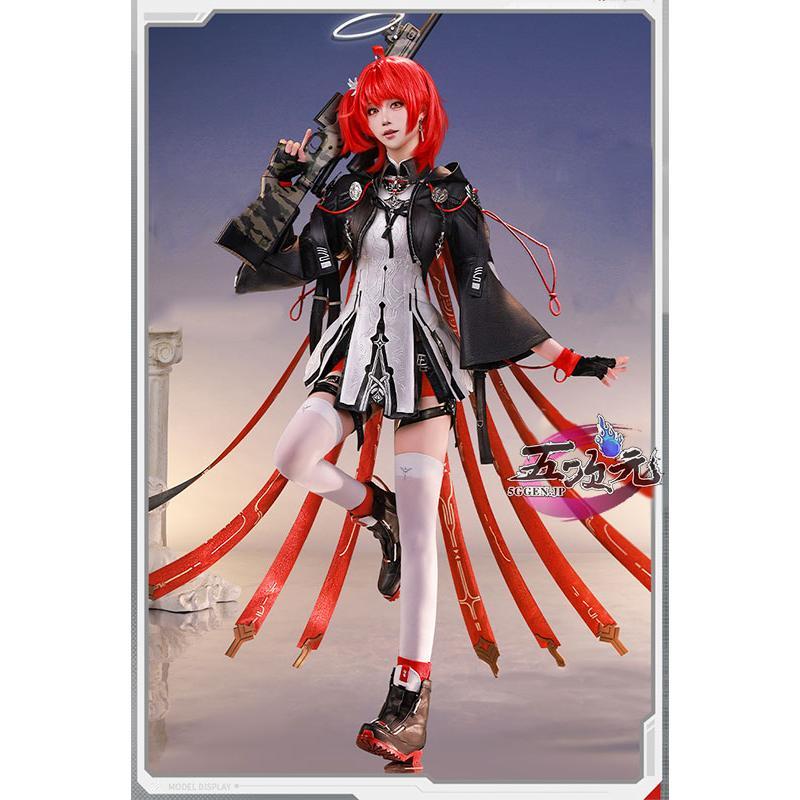 三分妄想 アークナイツ アイリーニ コスプレ 衣装 ウィッグ 小物付き 5ggen_sfwx-mrfz-x-y