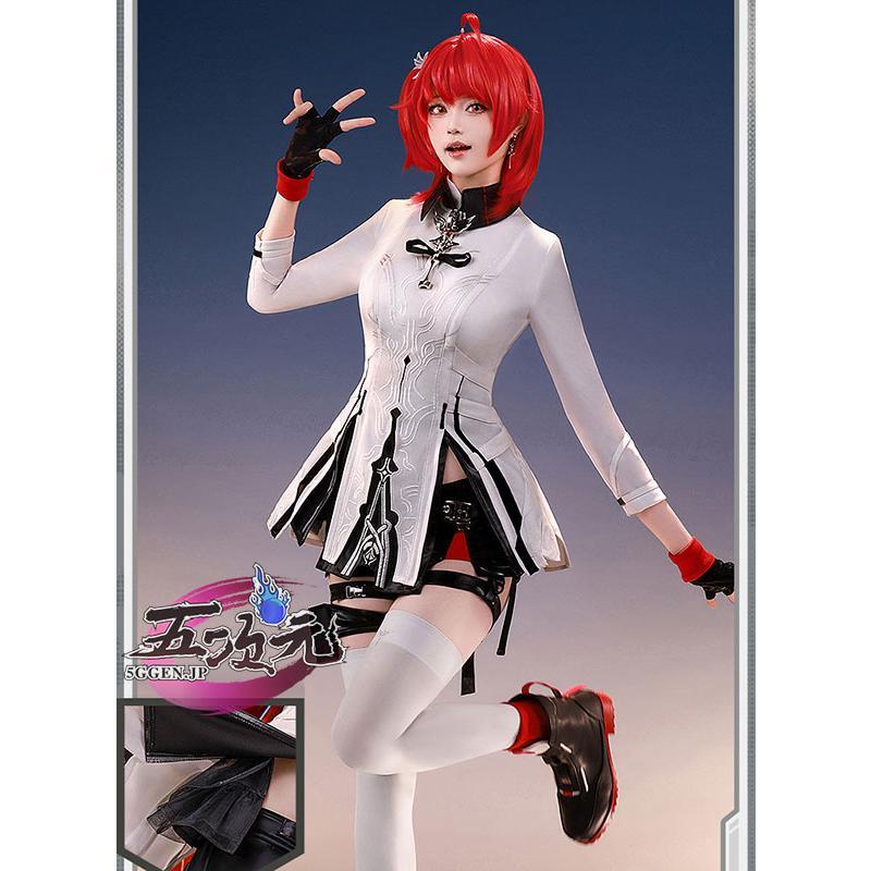 三分妄想 アークナイツ 新約エクシア コスプレ 衣装 ※ウィッグ 靴 追加