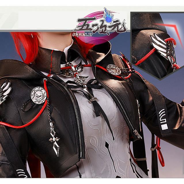 三分妄想 アークナイツ 新約エクシア コスプレ 衣装 ※ウィッグ 靴 追加