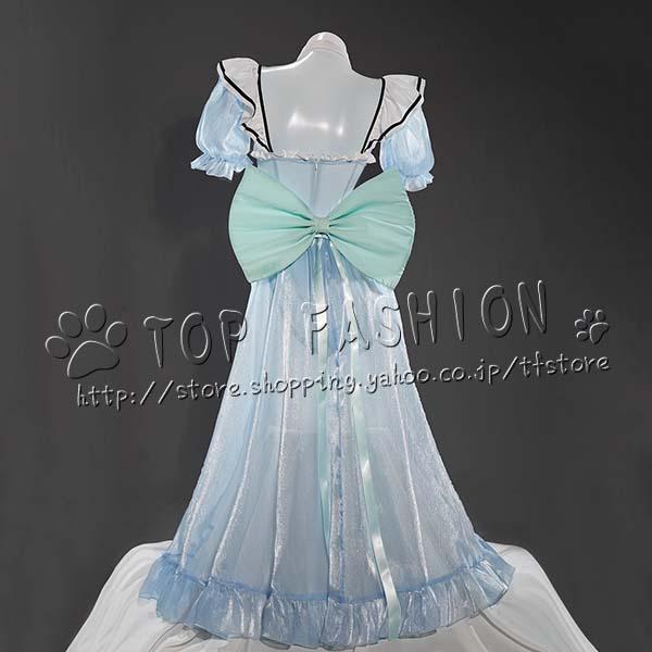 勝利の女神：NIKKE 風 シンデレラ メイド服 コスプレ衣装 ウィッグ