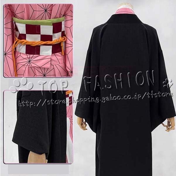 鬼滅の刃風 コスプレ 竈門禰豆子 コスプレ衣装 ウィッグ 靴 道具