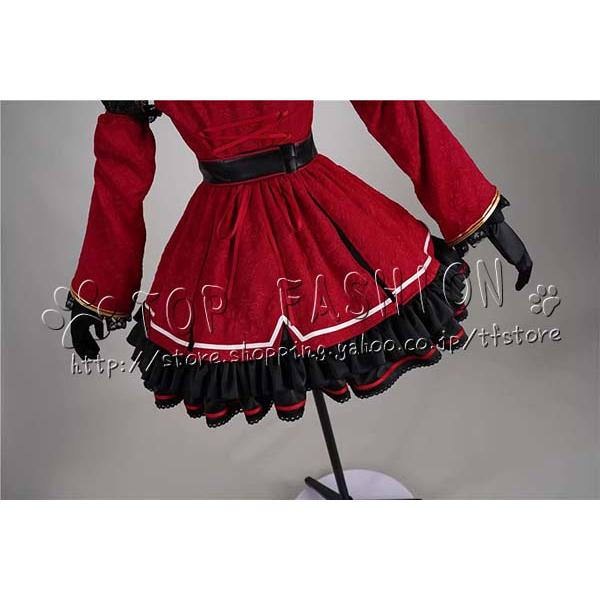 バーチャルアイドル hololive Vtuber 風 宝鐘マリン 高品質 コスプレ衣装 ウィッグ 靴 cosplay コスチューム ハロウィン クリスマス_11