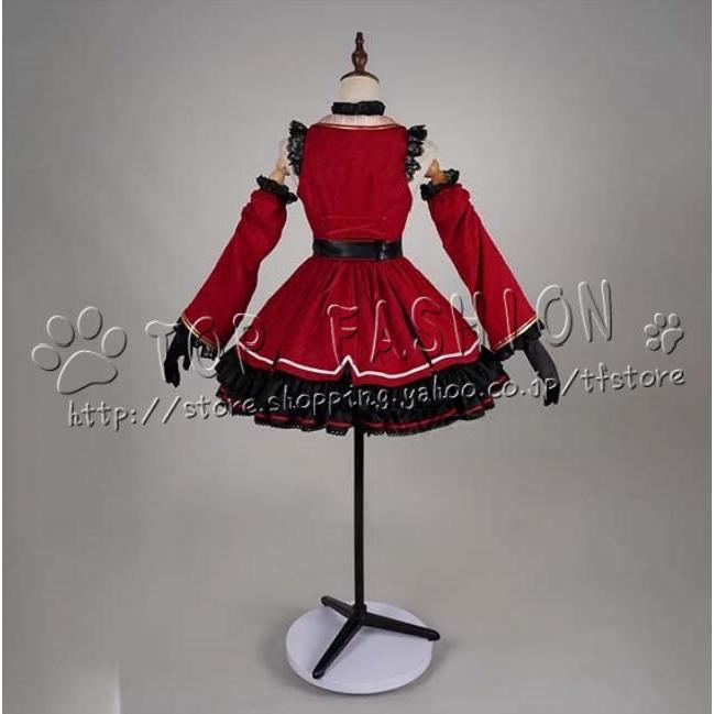 バーチャルアイドル hololive Vtuber 風 宝鐘マリン 高品質 コスプレ衣装 ウィッグ 靴 cosplay コスチューム ハロウィン クリスマス_6