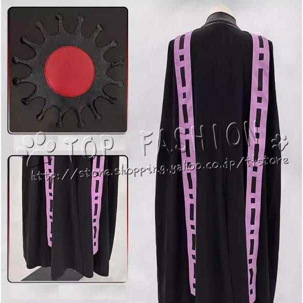 鬼滅の刃 風 上弦の二 童磨 鬼殺隊 コスプレ衣装 ウィッグ 道具 靴