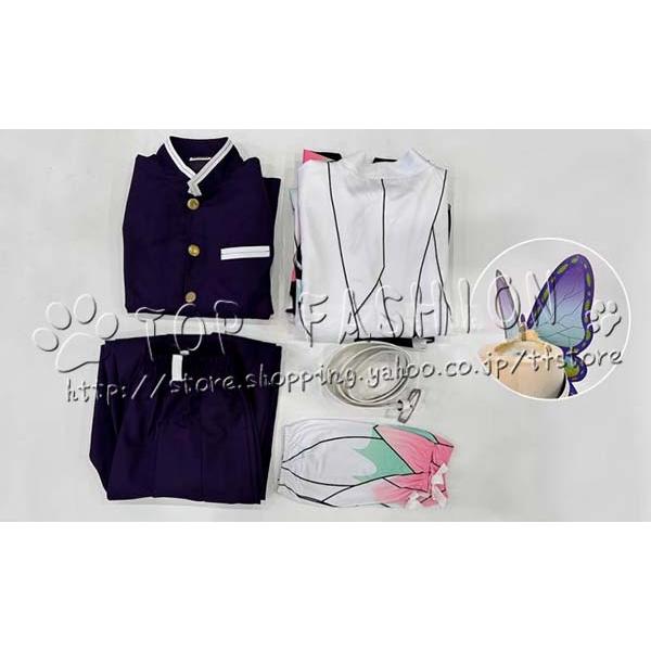 ねお ☪︎プロフ一読お願い致します。リンク 胡蝶 しのぶ 衣装刺繍 M 鬼滅ノ刃 鬼滅の刃 胡蝶しのぶ コスプレ衣装 送料無料 新バージョン