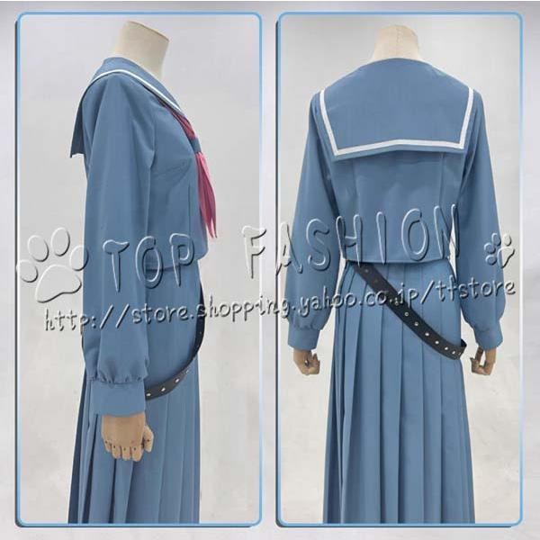 銀魂 3年Z組銀八先生 風 神楽 セーラー服 コスプレ衣装 ウィッグ