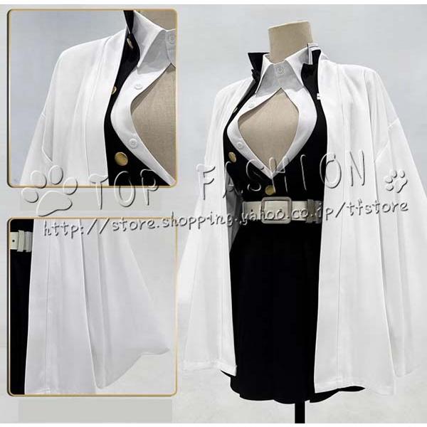 鬼滅の刃 風  甘露寺 蜜璃  刺繍制服 コスプレ衣装 ウィッグ 靴 道具 cosplay コスチューム ハロウィン クリスマスの画像