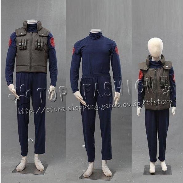 NARUTO -ナルト- 上忍服 特別上忍 はたけカカシ 子供用大人用 コスプレ
