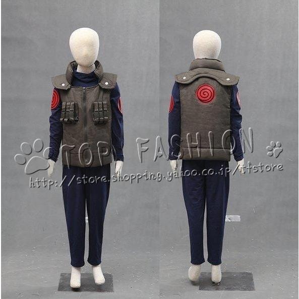 NARUTO -ナルト- 上忍服 特別上忍 はたけカカシ 子供用大人用 コスプレ