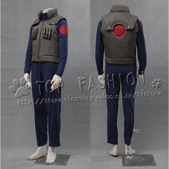 NARUTO -ナルト- 上忍服 特別上忍 はたけカカシ 子供用大人用 コスプレ