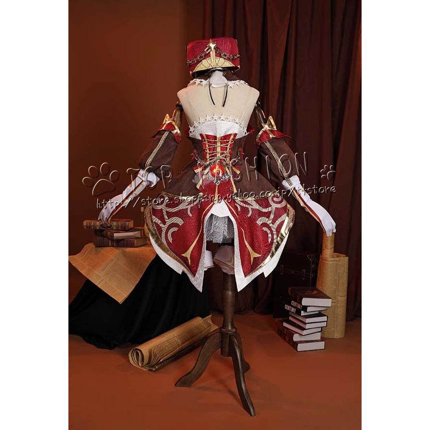 原神 げんしん 風 シュヴルーズ コスプレ衣装 ウィッグ 靴 道具 cosplay コスチューム 演出服アニメ変装仮装 ハロウィン クリスマス_5
