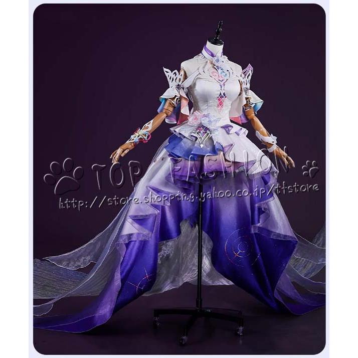 崩壊：スターレイル 風 キュレネ Cyrene コスプレ衣装 ウィッグ 靴