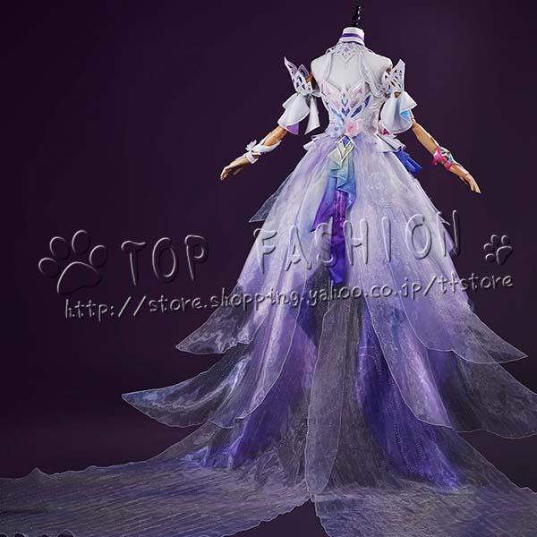 崩壊：スターレイル 風 キュレネ Cyrene コスプレ衣装 ウィッグ 靴