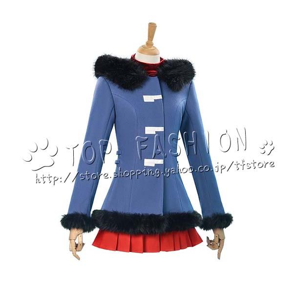新世紀エヴァンゲリオン 風 綾波レイ 冬服 コスプレ衣装 ウィッグ