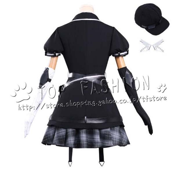 魔法少女ノ魔女裁判 風 クロベナノカ 黒部ナノカ コスプレ 衣装 ウィッグ 靴 ハロウィン 変装 仮装 コスチューム アニメ cosplay イベントの画像