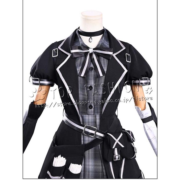 魔法少女ノ魔女裁判 風 クロベナノカ 黒部ナノカ コスプレ 衣装 ウィッグ 靴 ハロウィン 変装 仮装 コスチューム アニメ cosplay イベントの画像
