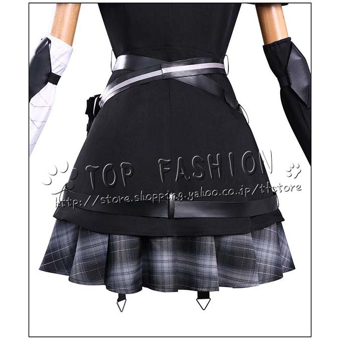 魔法少女ノ魔女裁判 風 クロベナノカ 黒部ナノカ コスプレ 衣装 ウィッグ 靴 ハロウィン 変装 仮装 コスチューム アニメ cosplay イベントの画像