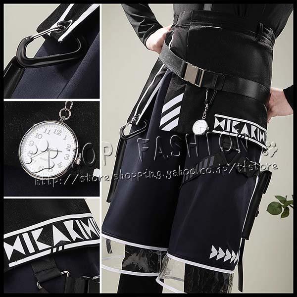 にじさんじ VTuber 風 渡会雲雀 コスプレ 衣装 ウィッグ ハロウィン