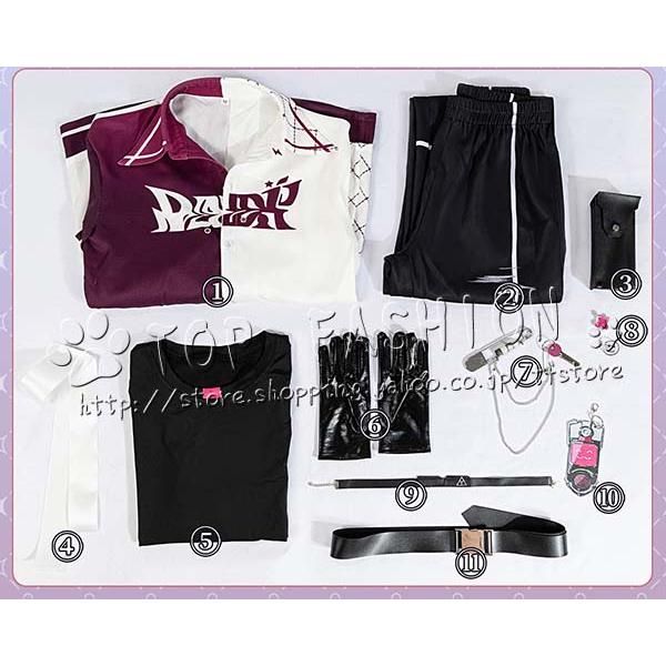 にじさんじ VTuber 佐伯イッテツ コスプレ 衣装 ウィッグ 靴