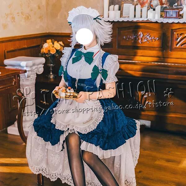 東方Project（東方プロジェクト）風 十六夜 咲夜 コスプレ衣装