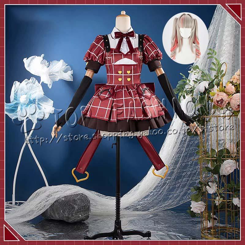 にじさんじ 魔界ノりりむ コスプレ衣装 ウィッグなし Qoo10] にじさんじ 魔界ノりりむ 衣装＋翼＋バッ