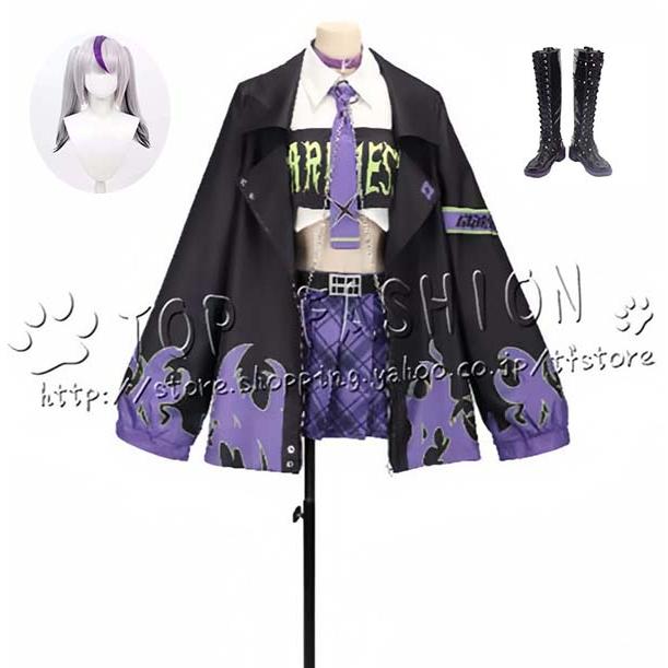 hololive ホロライブ VTuber 風 ラプラス ダークネス コスプレ衣装