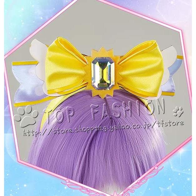 アイカツスターズ！ 風 虹野 ゆめ 虹野夢 星の翼ドレス コスプレ衣装