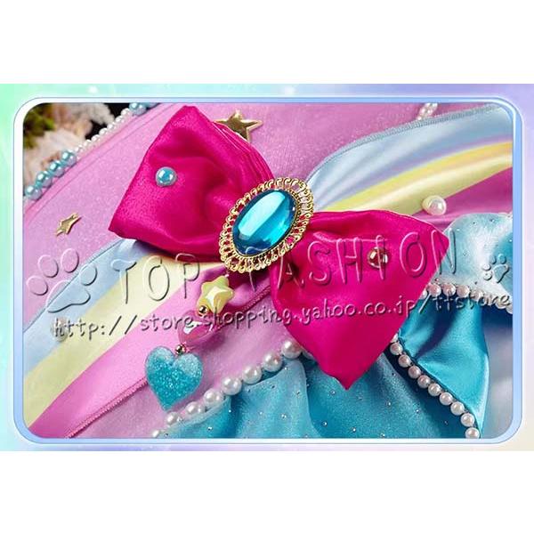 アイカツスターズ！ 風 虹野 ゆめ 虹野夢 星の翼ドレス コスプレ衣装