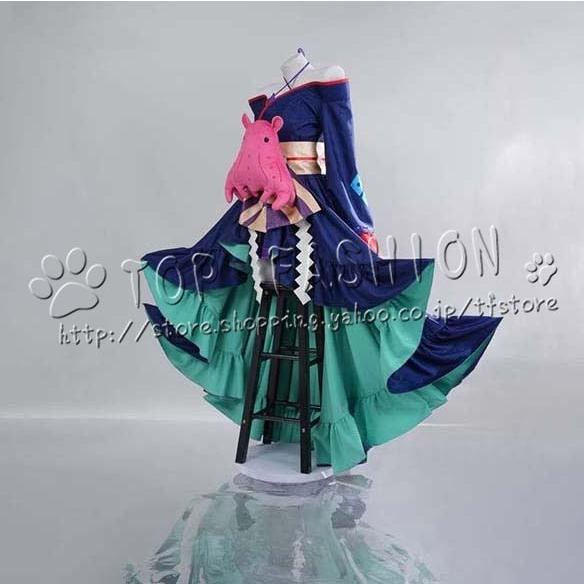 超かぐや姫！ 月見 ヤチヨ コスプレ衣装 ウィッグ 靴 cosplay