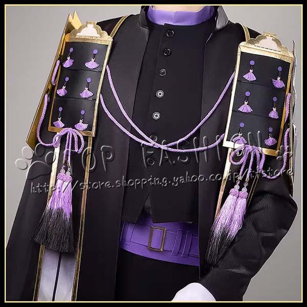 刀剣乱舞-ONLINE 新刀剣男士 打刀 安宅切 コスプレ衣装 ウィッグ