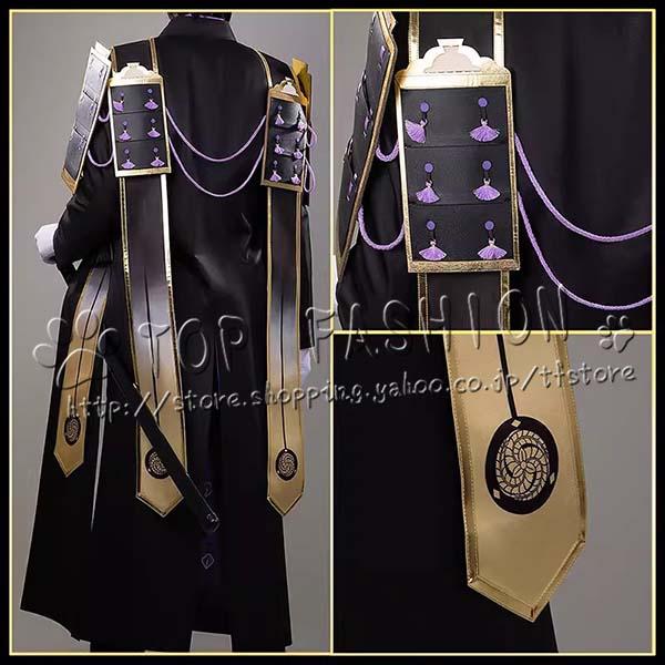 刀剣乱舞-ONLINE 新刀剣男士 打刀 安宅切 コスプレ衣装 ウィッグ
