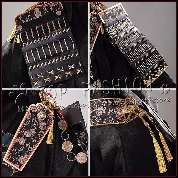刀剣乱舞-ONLINE- 三郎国宗 新刀剣男士 太刀 コスプレ衣装 ウィッグ cosplay コスチューム ハロウィン クリスマス 仮装 学園祭_7