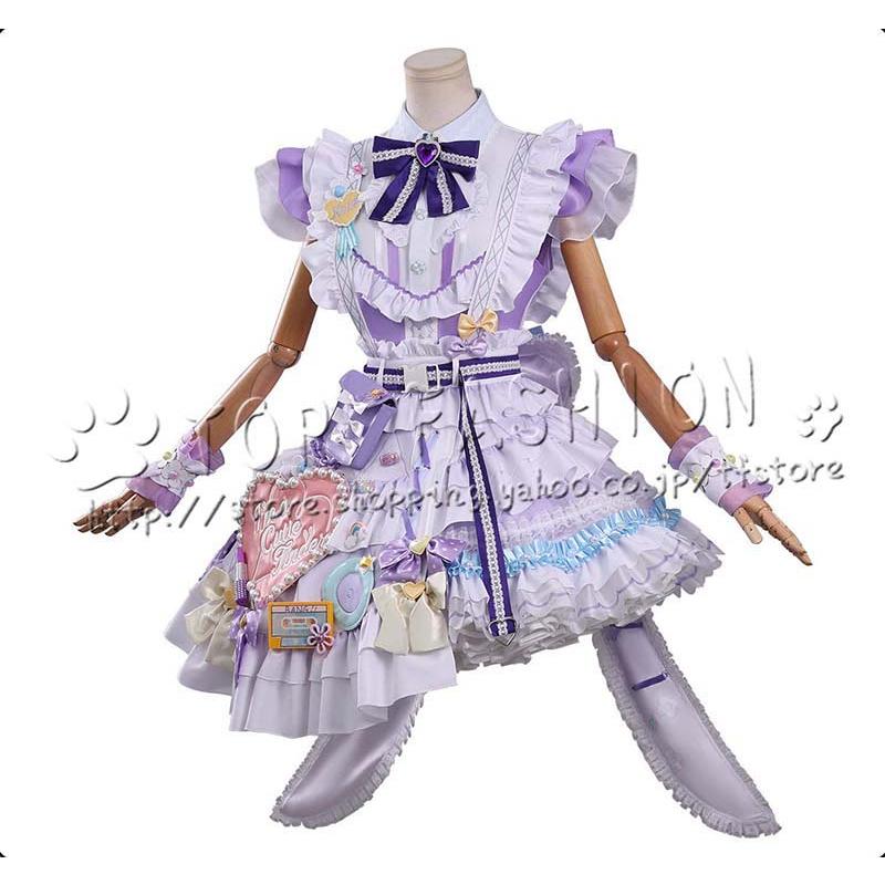 七草にちか　コスプレ　シルキージェムシリカ　女性2XL　ウィッグ付　シャニマス アイドルマスター シャイニーカラーズ 風 七草にちか コスプレ衣装