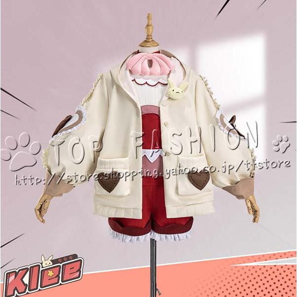 原神 げんしん 風 クレー Klee コスプレ衣装 ウィッグ 靴 cosplay コスチューム ハロウィン クリスマス 仮装 学園祭_1