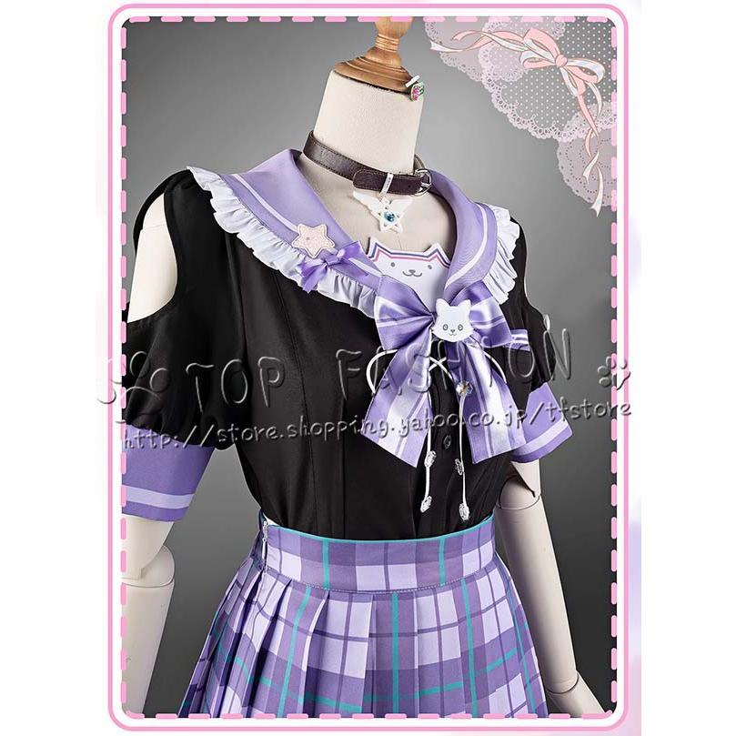 バーチャル VTuber 風 博衣こより コスプレ衣装 ウィッグ 靴 cosplay コスチューム ハロウィン クリスマス 仮装 学園祭_5