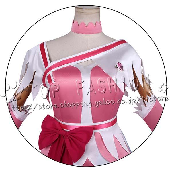 ドキドキ プリキュア 風 相田マナ Cure Heart キュアハート コスプレ