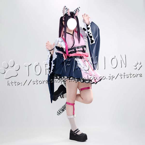 超かぐや姫！ 風 駒沢乃依 コスプレ衣装 ウィッグ 靴 cosplay