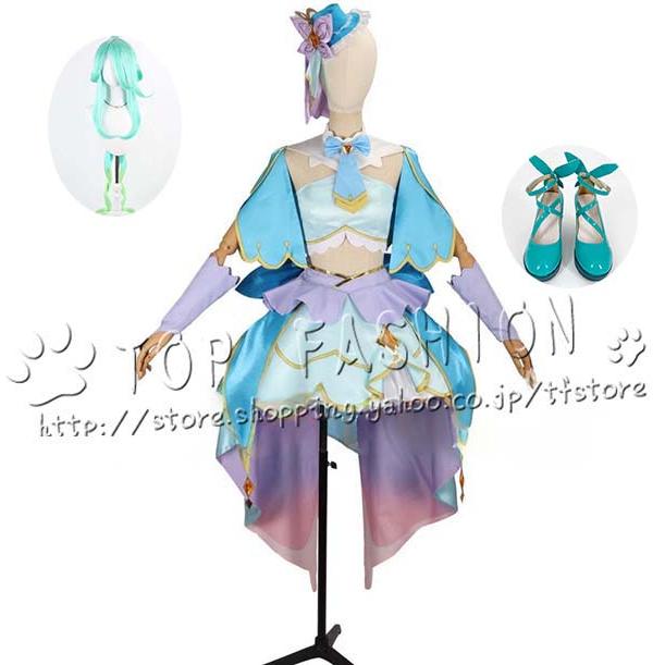 名探偵プリキュア 帆羽くれあ キュアエクレール Cure Eclair コスプレ