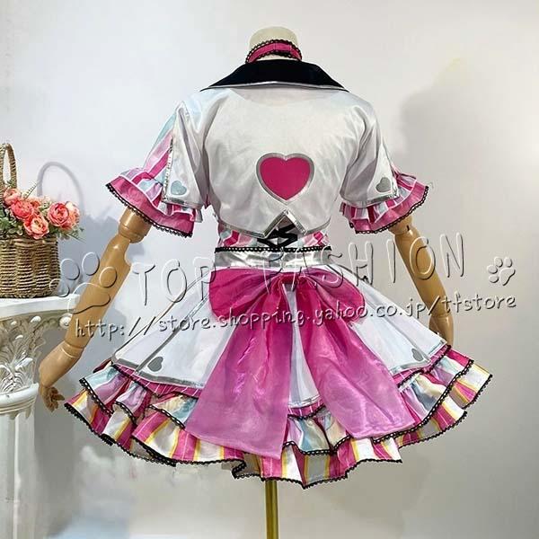 プリパラ 風 真中らぁら コスプレ衣装 ウィッグ 靴 cosplay