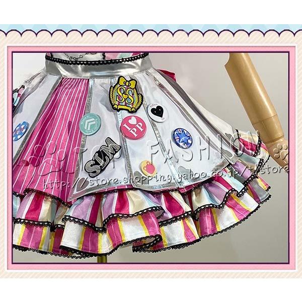 プリパラ 風 真中らぁら コスプレ衣装 ウィッグ 靴 cosplay
