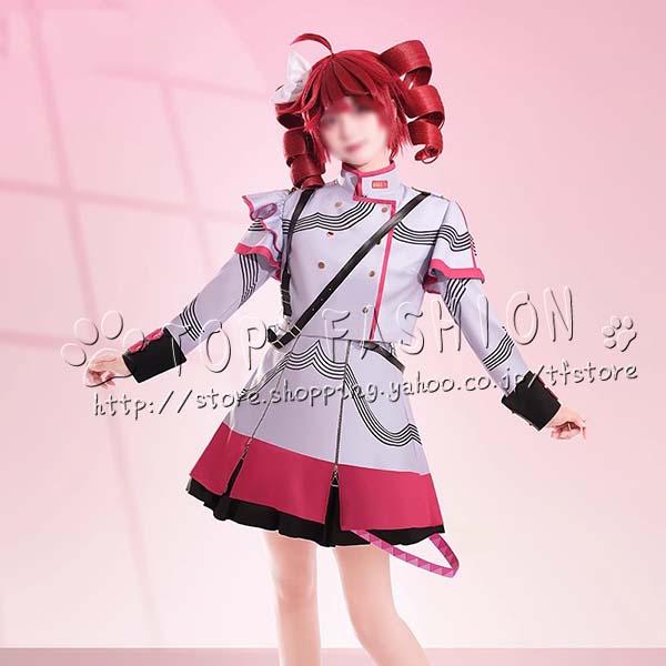 重音テト 130-150cm コスプレ衣装 ウィッグ付き プロジェクトセカイ カラフルステージ！ feat. 初音ミク 風 重音テト