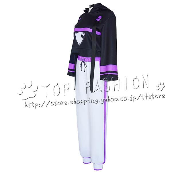 ホロライブ 猫又おかゆ コスプレ 衣装 ウィッグ バーチャルYouTuber VTuber ホロライブ 猫又おかゆ 尻尾追加可