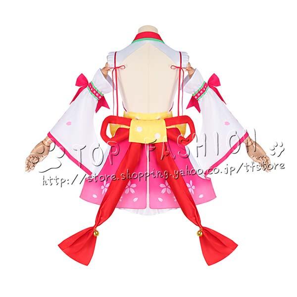 ホロライブ さくらみこ コスプレ 衣装 ウィッグ Amazon.co.jp: [DMCXEK] ホロライブ さくらみこ 桜巫女 コスプレ