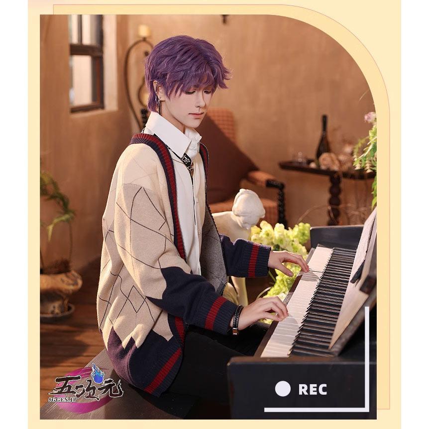 三分妄想 恋と深空 コスプレ ホムラ 非対称のロマン 衣装 ※ウィッグ