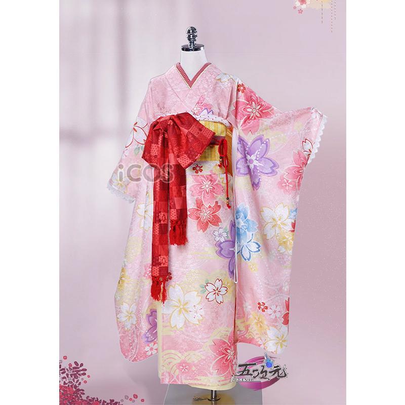 ICOS 魔法少女まどか☆マギカ コスプレ 鹿目まどか 和服セット