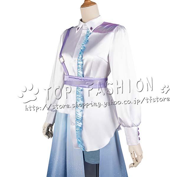 学園アイドルマスター 有村麻央 Fluorite コスプレ 衣装 ウィッグ付き 学園アイドルマスター 有村麻央 Fluorite コスプレ衣装 ウィッグ : top