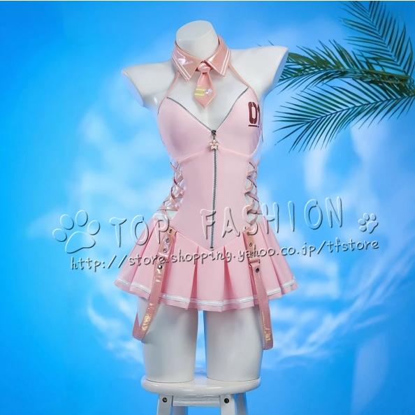 初音ミク　桜ミク　水着コスプレ　ウイッグ付き プロジェクトセカイ カラフルステージ! feat. 初音ミク 風 水着