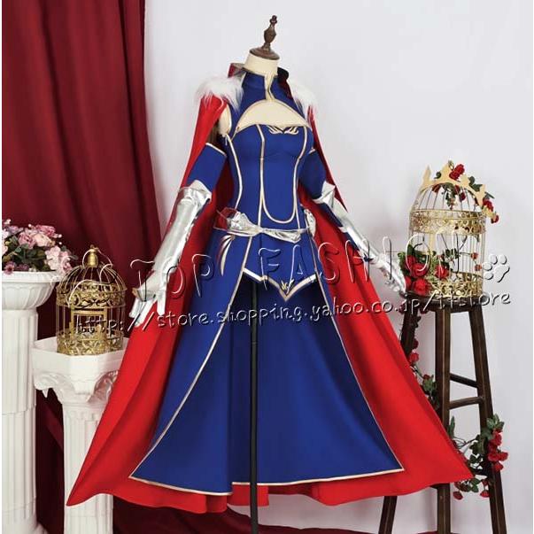 FGO 風 ランサー/アルトリア・ペンドラゴン コスプレ衣装 変装 仮装